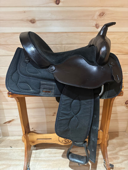 15” Big Horn Cordura/Leather Lightweight Western Trail Saddle Model 270