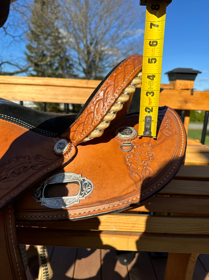 16” Dakota Barrel Racing Saddle