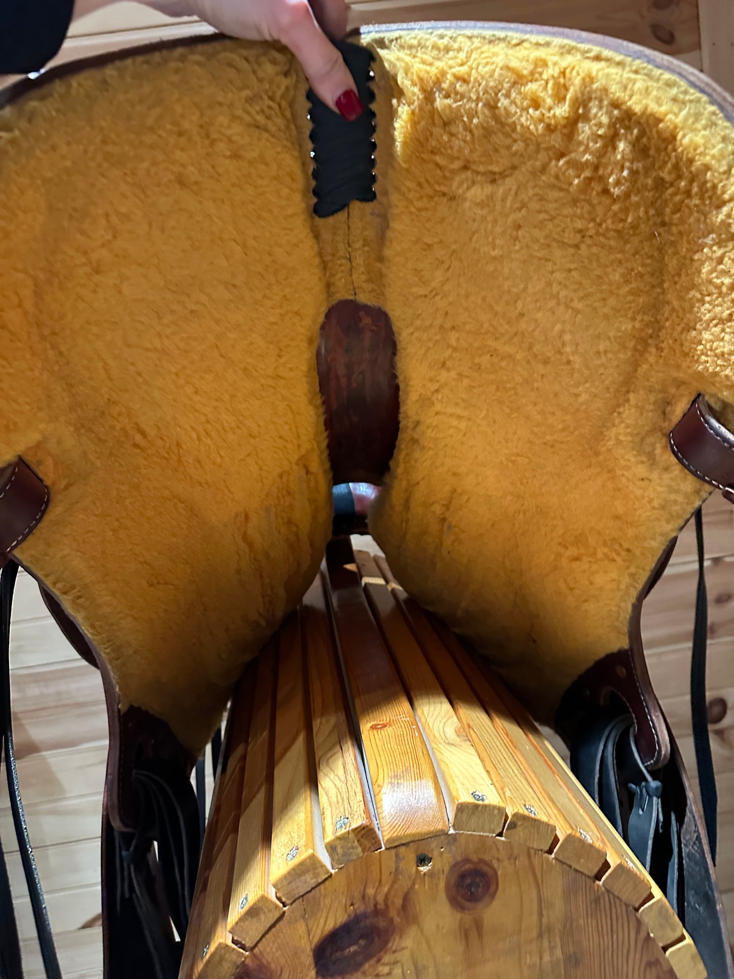 16” McCall Mclite All Around Western Saddle A017 123