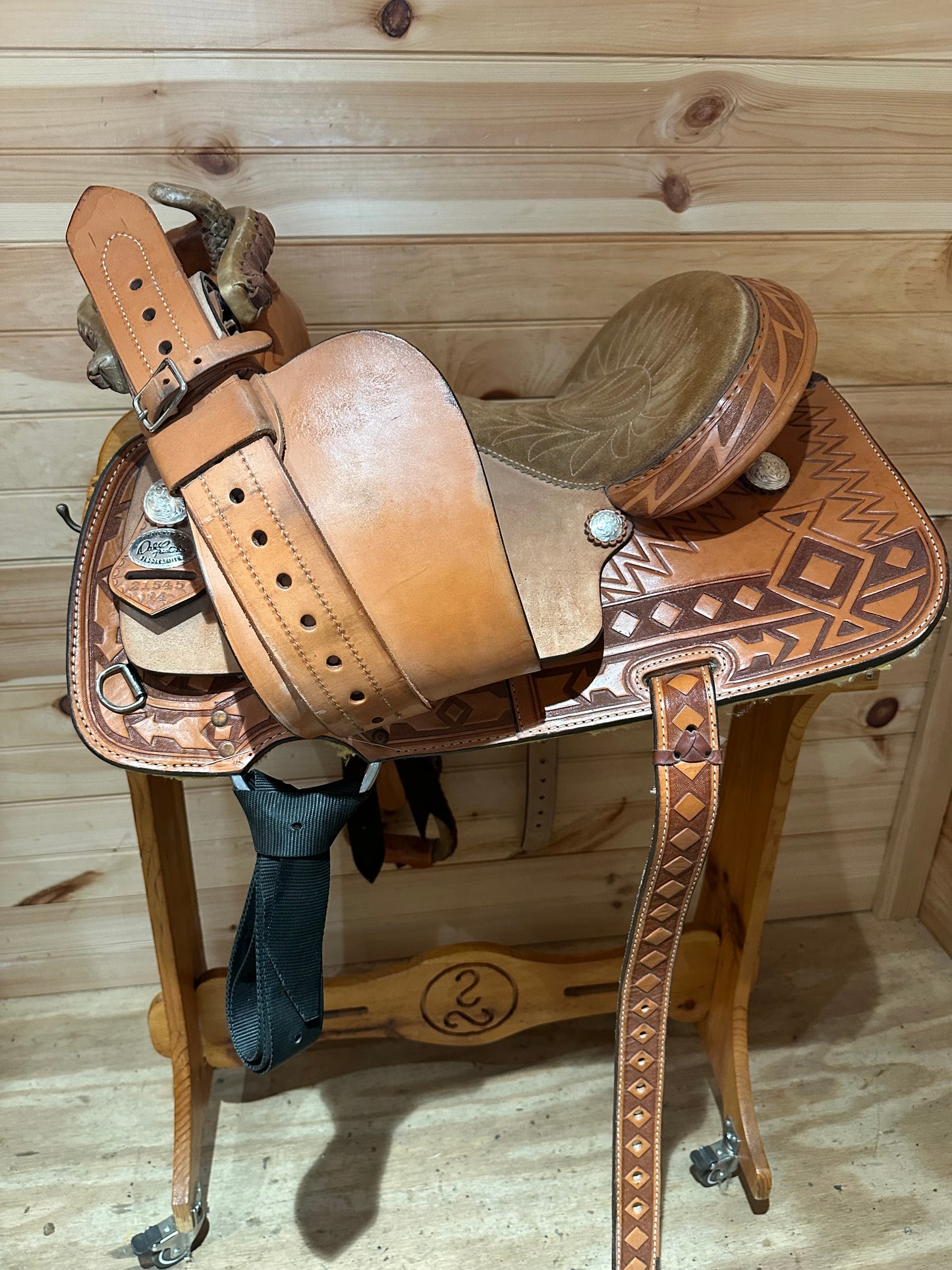 14” Dale Fredericks Saddlesmith Barrel Racing Saddle Model 21544