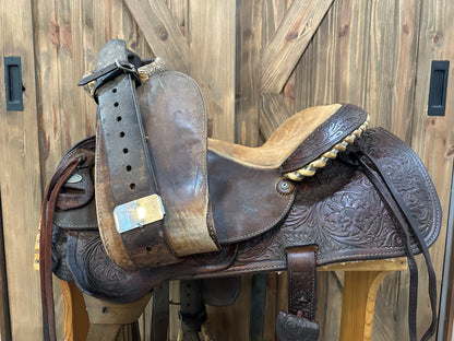 15” Circle Y Martha Josey Barrel Racing Saddle Model 3575