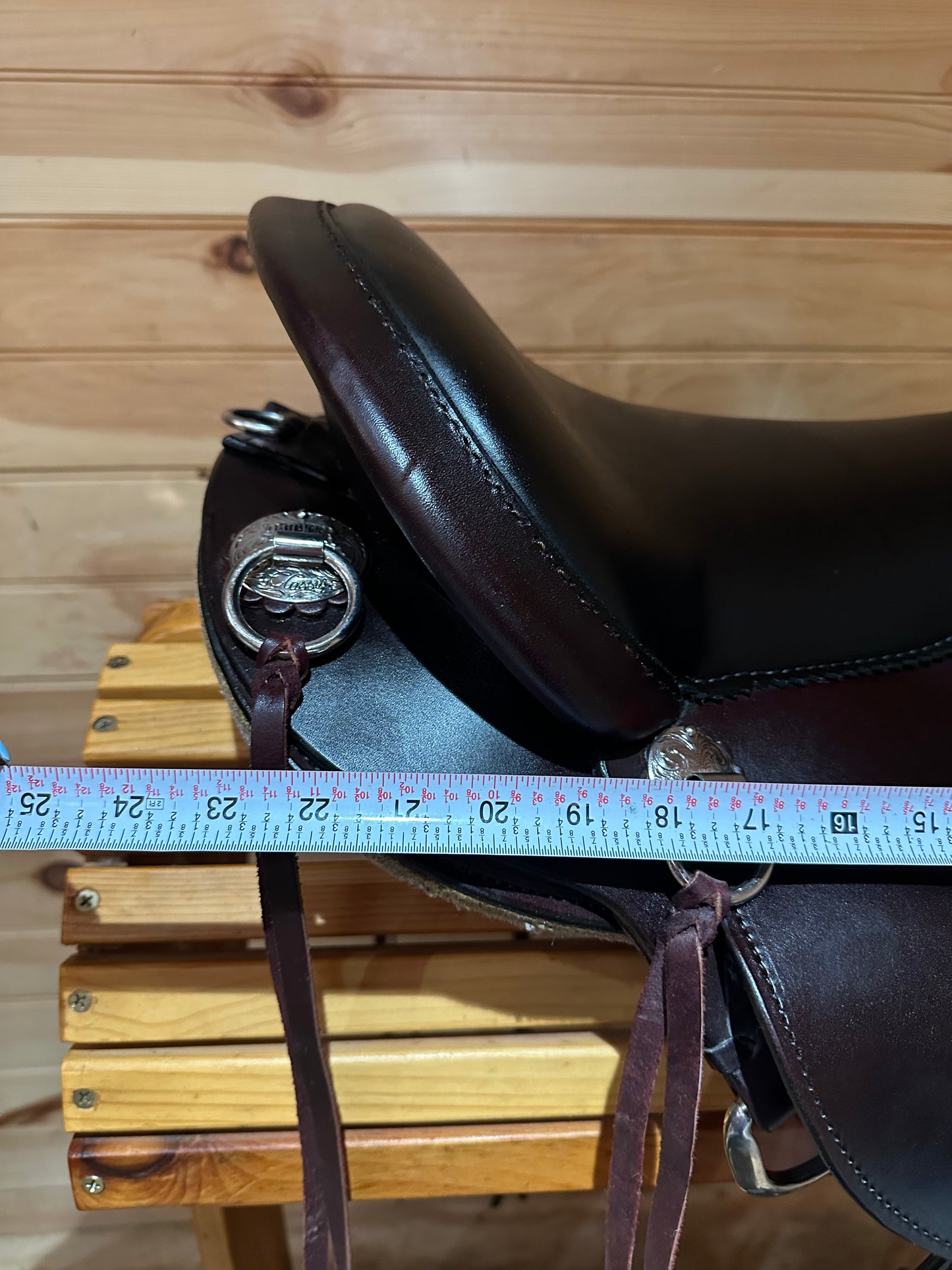 16.5” Tucker Meadow Creek Round Skirt Western Trail Saddle Model T91 (2020)