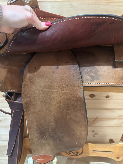 18” Dakota Saddlery Work/Training Western Saddle Model 920