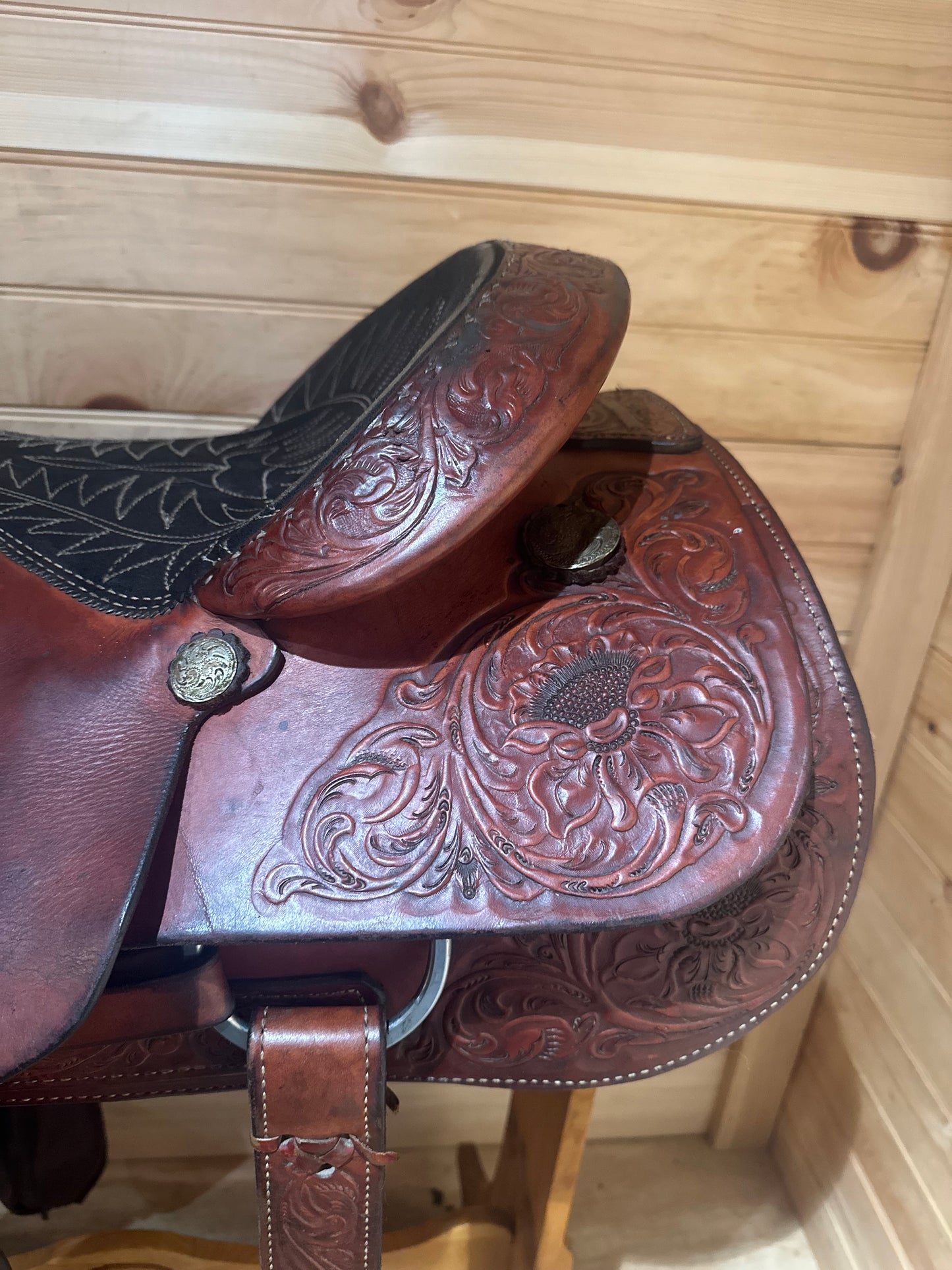 16” Billy Cook Maker Sulphur, OK Roping Western Saddle Model 2093