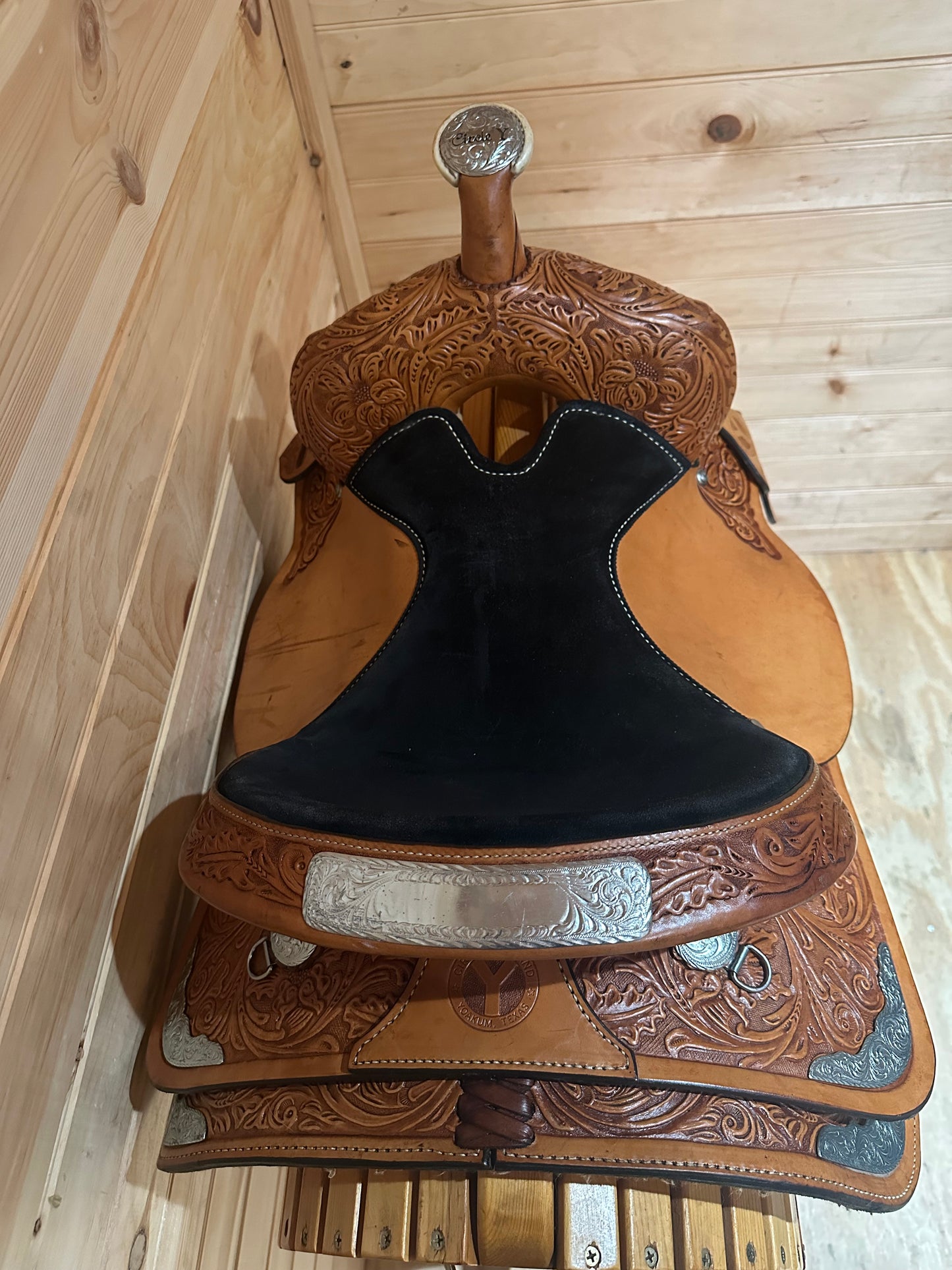14” Circle Y Youth Western Show Saddle Model 3660
