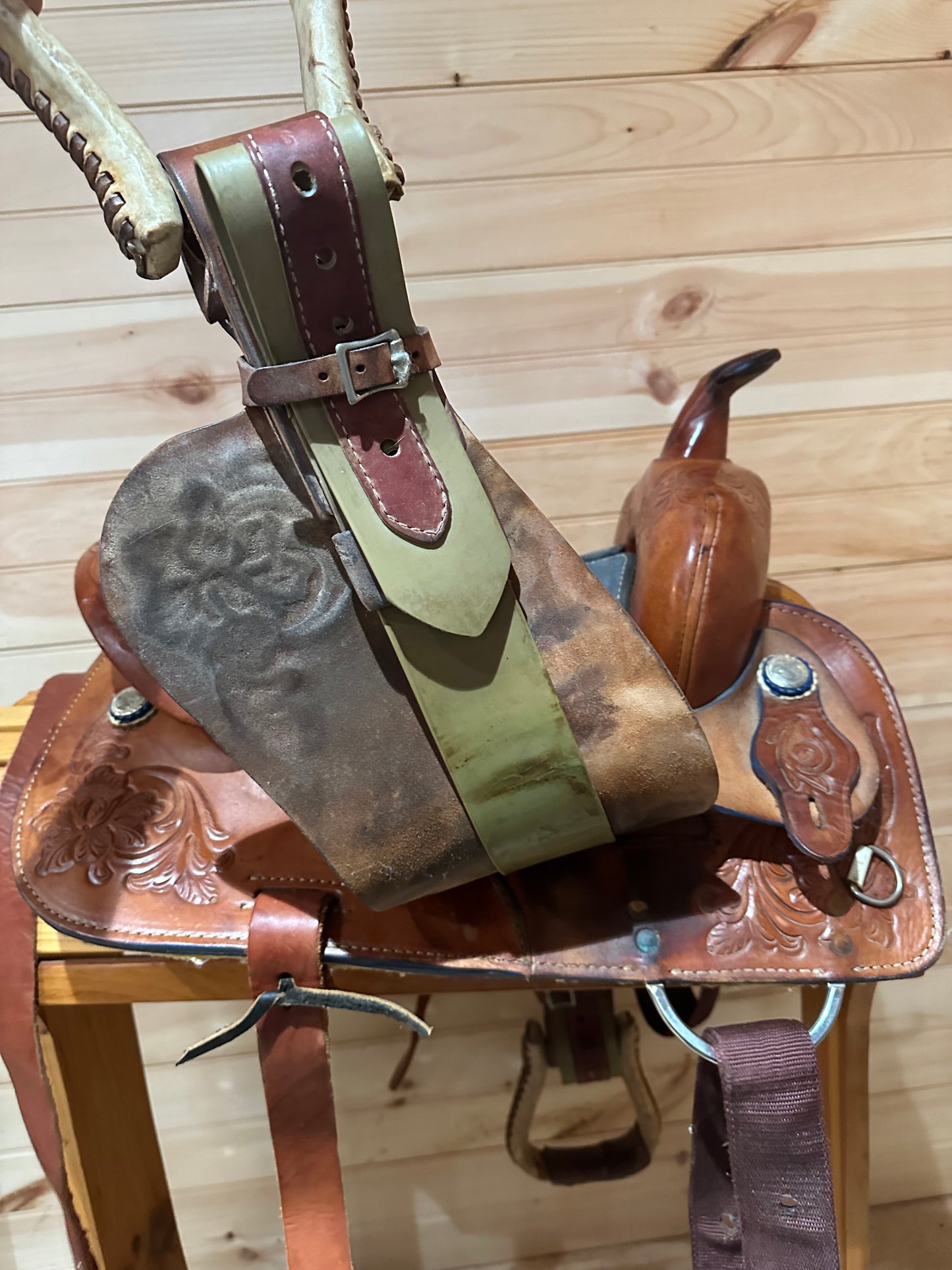 14” Tex Tan Hereford Youth Barrel Racing Western Saddle Model 08-81020N4