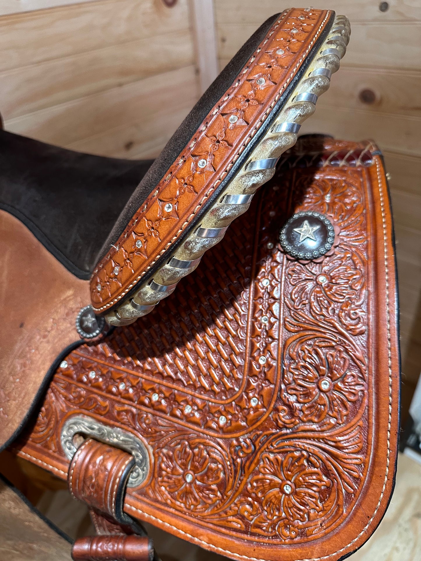 16” Circle Y Kelly Kaminski “Shining Star” Barrel Racer Model 2100