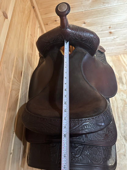 14” Crates Youth Western Show Saddle Model 144M