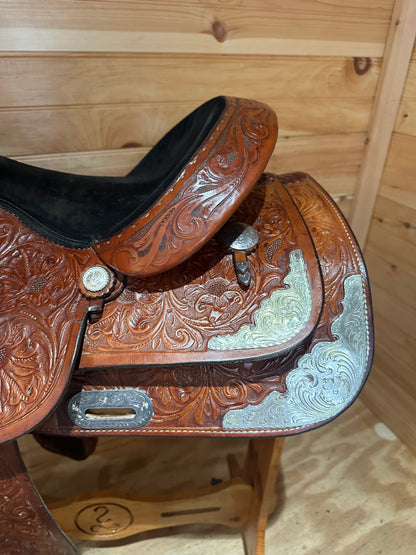 15” Billy Cook Western Show Saddle Model 290