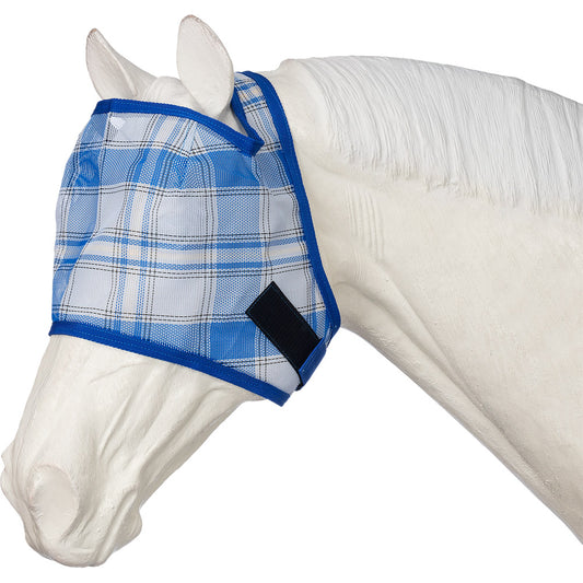 Tough1 Plaid Mesh Fly Mask