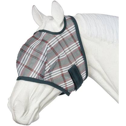 Tough1 Plaid Mesh Fly Mask