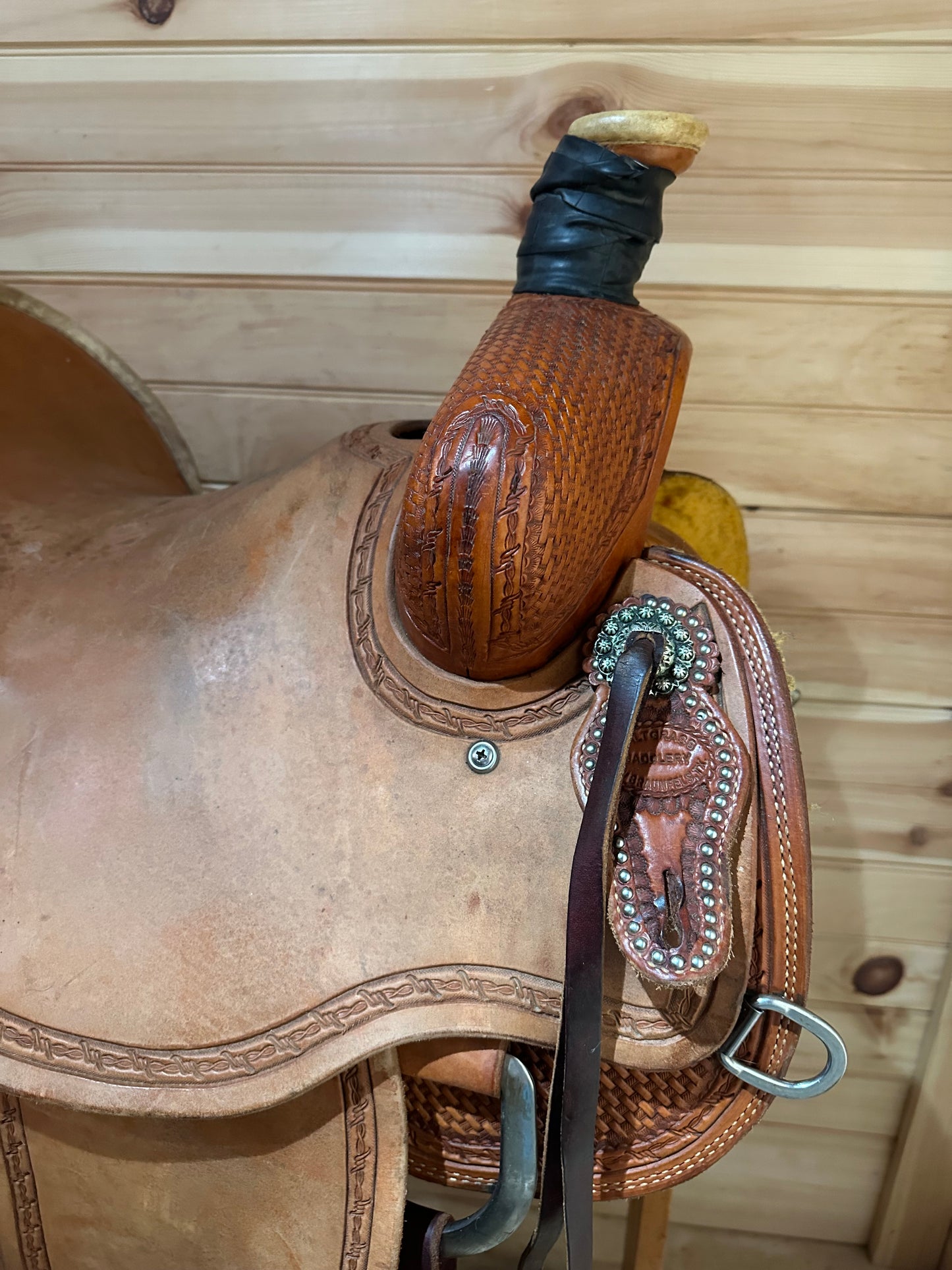 16” Saltgrass Saddlery Ranch Roper Western Saddle
