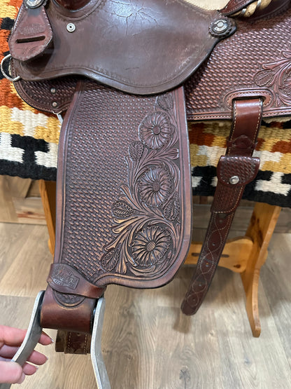 14” Martin Saddlery Barrel Racing Saddle