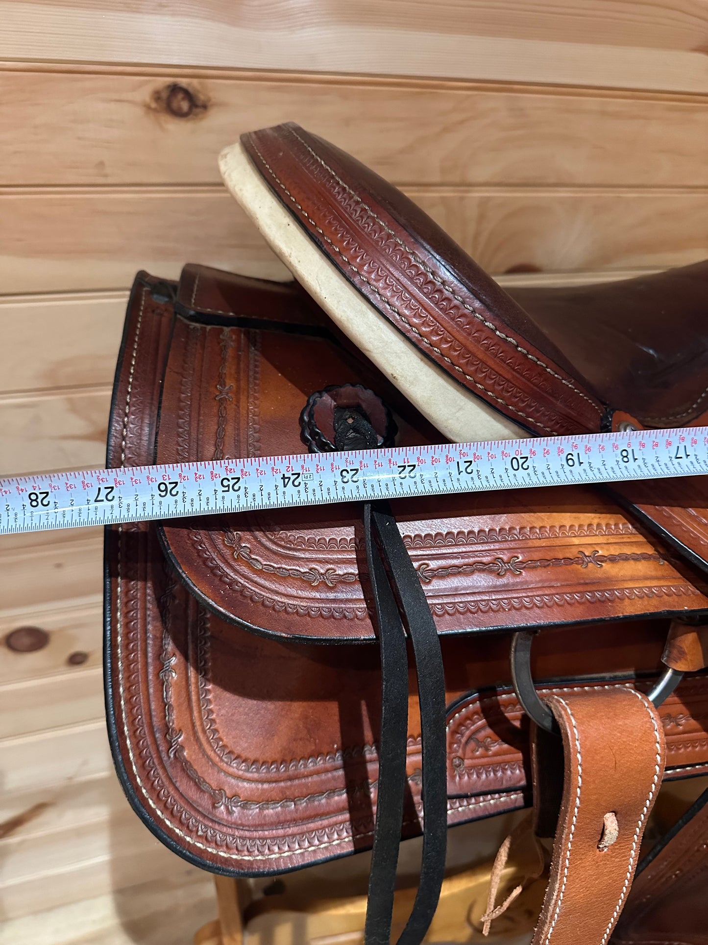 16” VH Saddlery Circle M Roper Western Saddle Model 1635