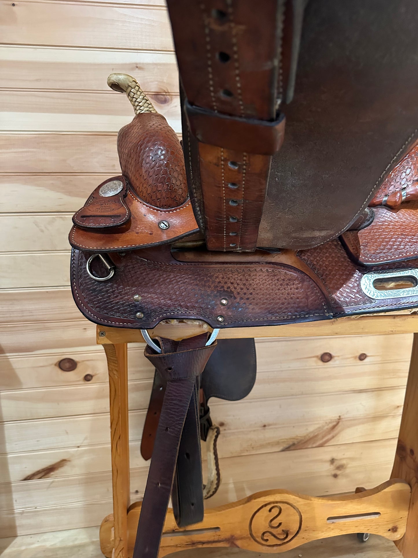 16” Billy Cook Maker Reiner Western Saddle Model 1605