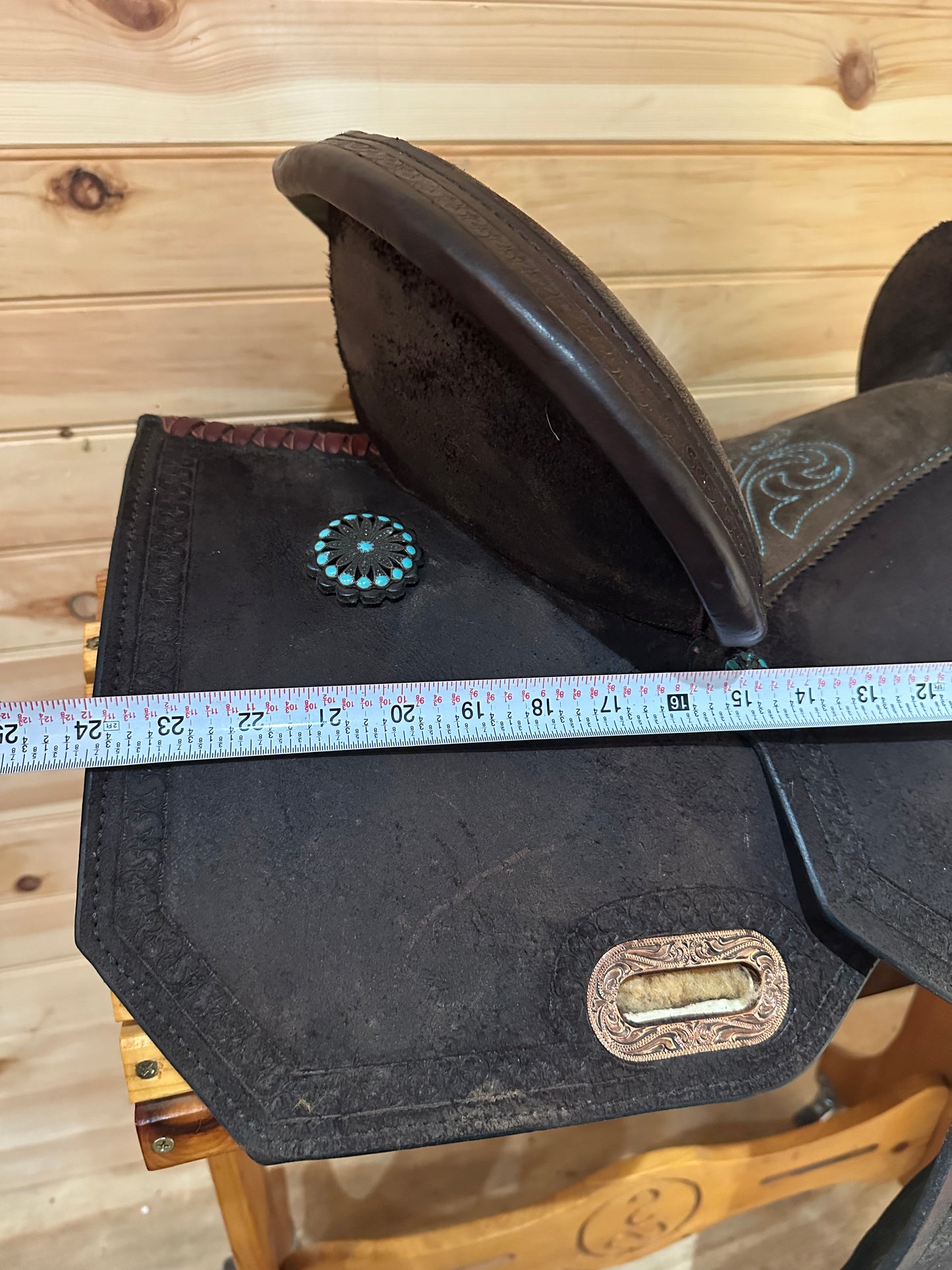 14” Circle Y High Horse Lindale Western Barrel Saddle Model 6228  (2019 Year)