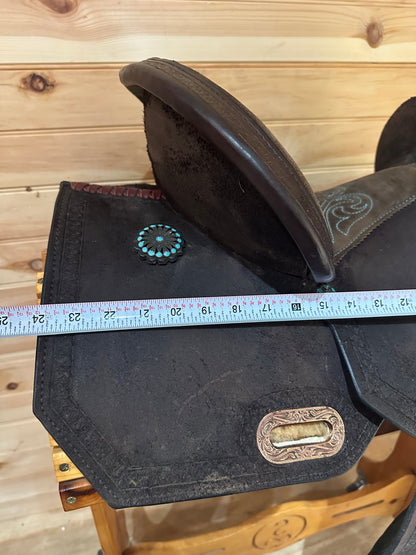 14” Circle Y High Horse Lindale Western Barrel Saddle Model 6228  (2019 Year)