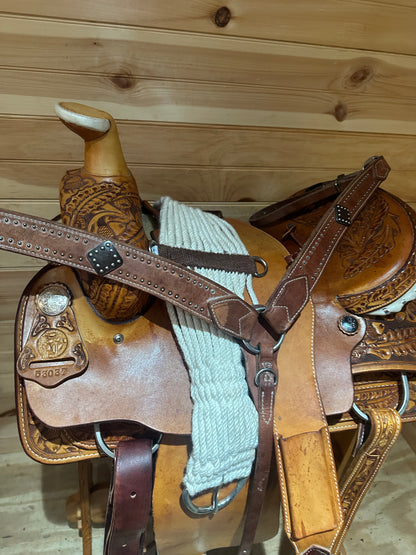 16.5” Court’s Western Roping Saddle Model 53037
