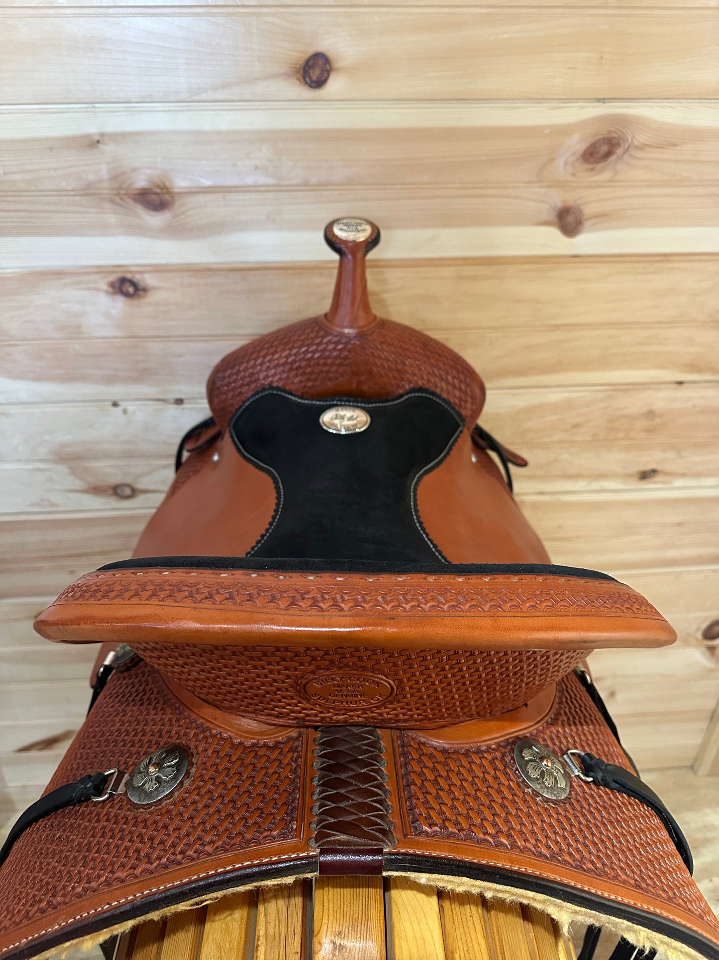 16” Billy Cook Original Western Trail Saddle Model 1536 Sulphur, OK
