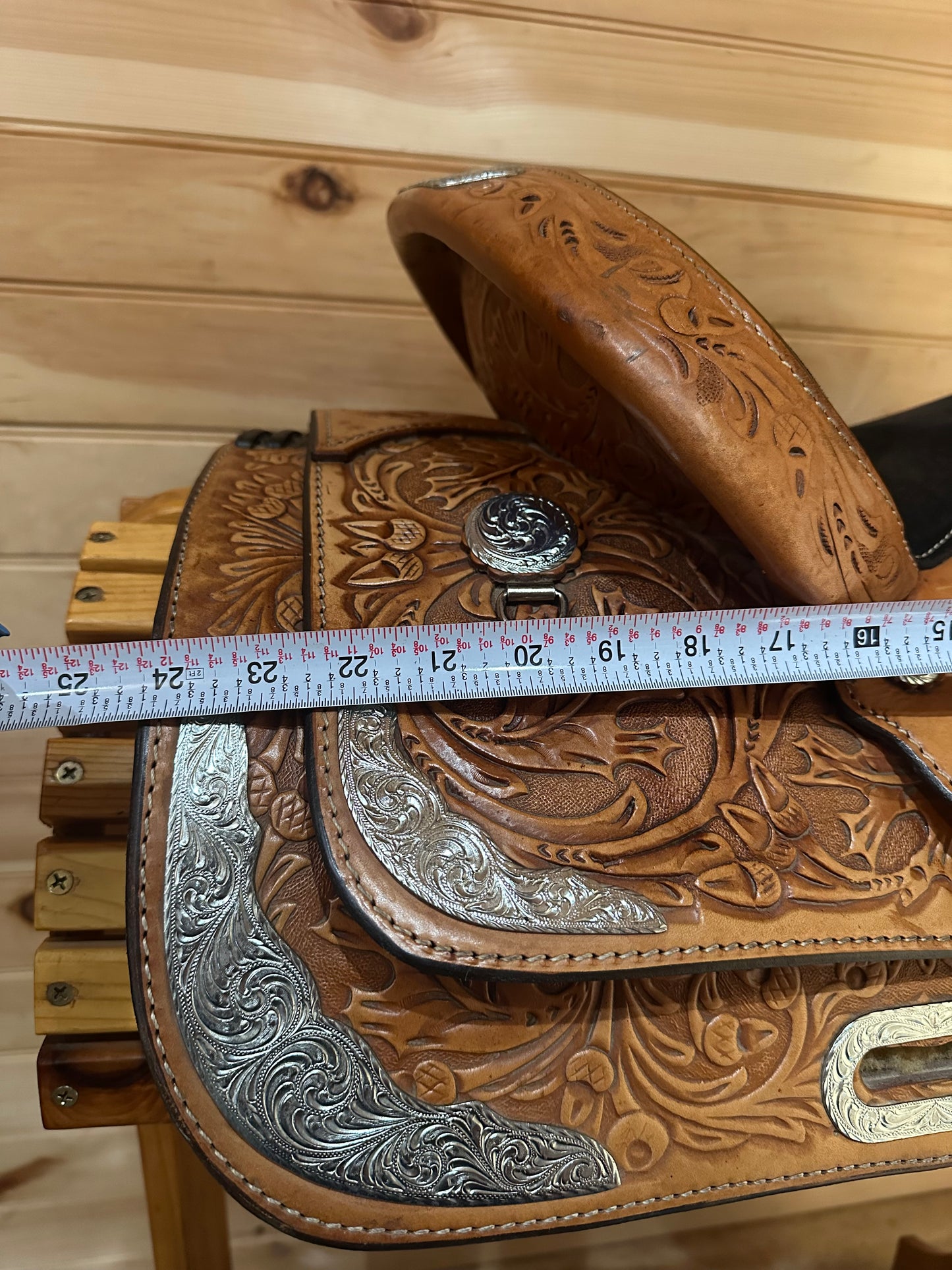 14” Circle Y Youth Western Show Saddle Model 3674