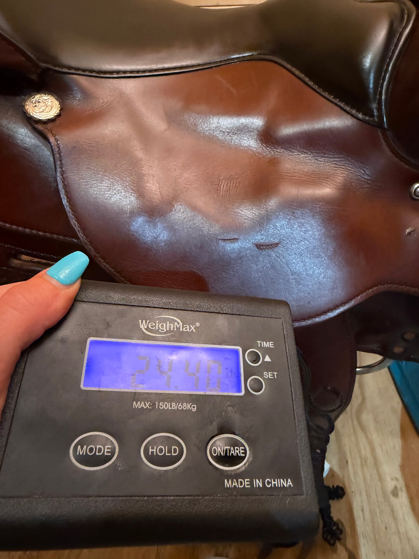 16” Circle Y Mojave Flex-Lite Arabian Western Trail Saddle Model 1561