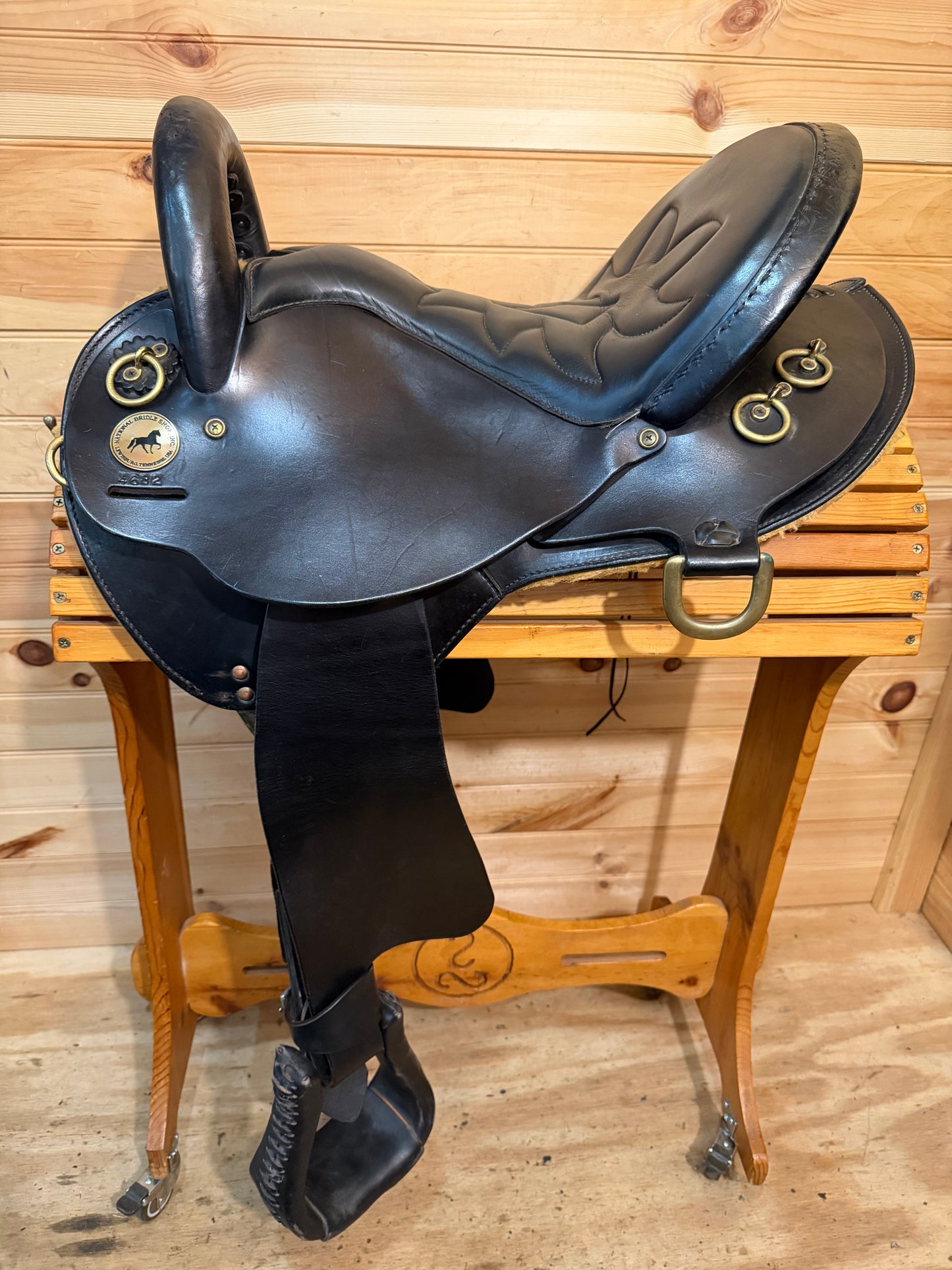 16” National Bridle Shop Gaited Endurance Trail Saddle Model 4682