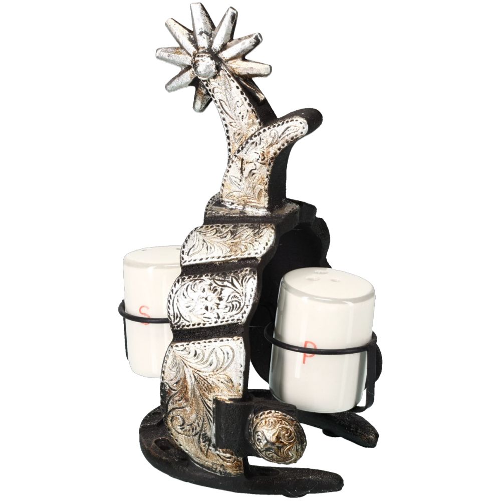 Silver Spur Salt & Pepper Shaker Set