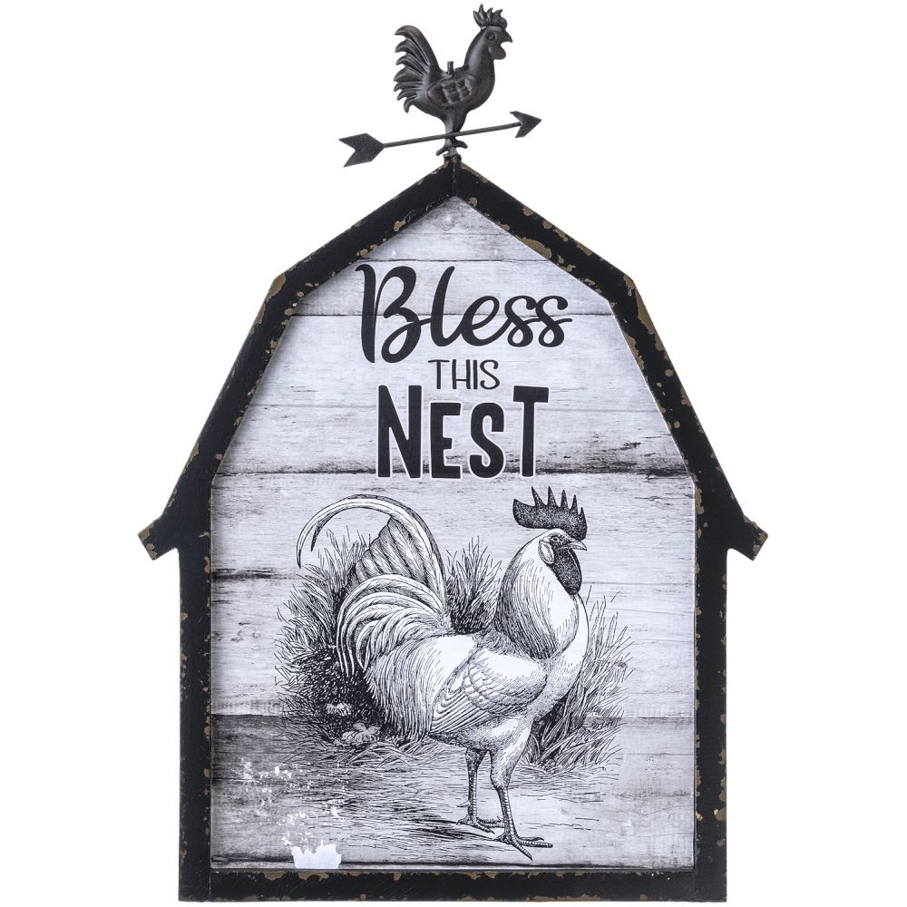 Rooster Barn Sign