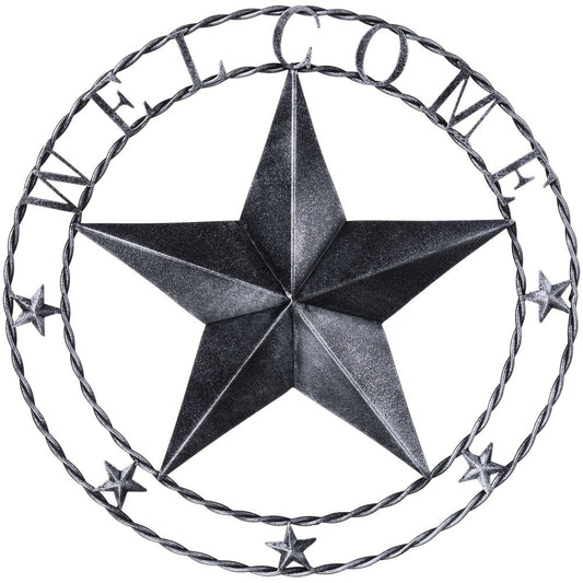 12" Multicolor Welcome Star