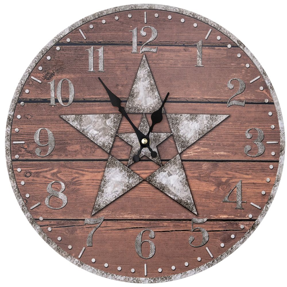 Rustic Wall Clock
