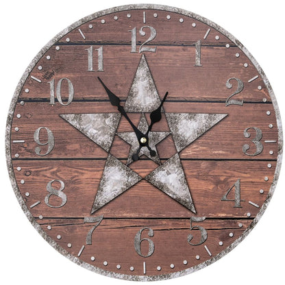 Rustic Wall Clock