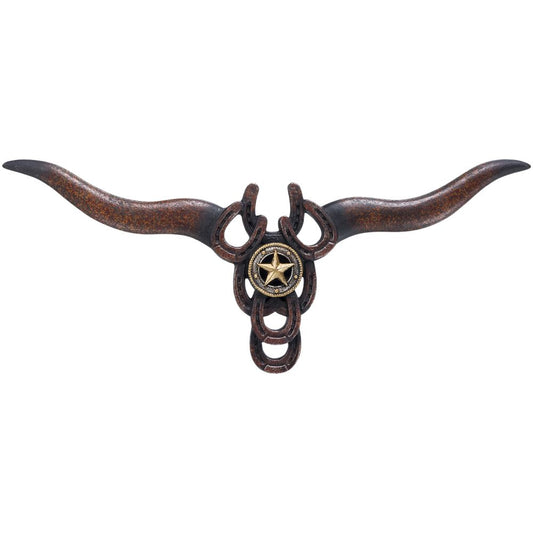 Plaque Longhorn with Star