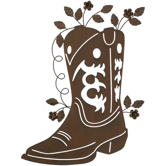 Rustic Cowgirl Boot Wall Décor