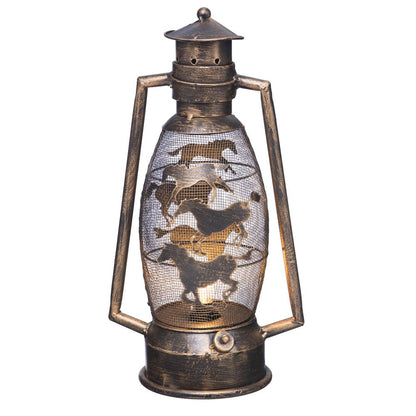 Western Cutout Lantern