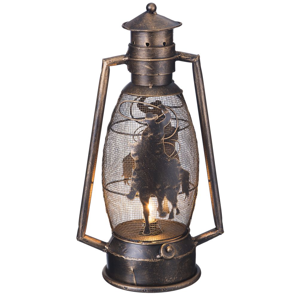 Western Cutout Lantern