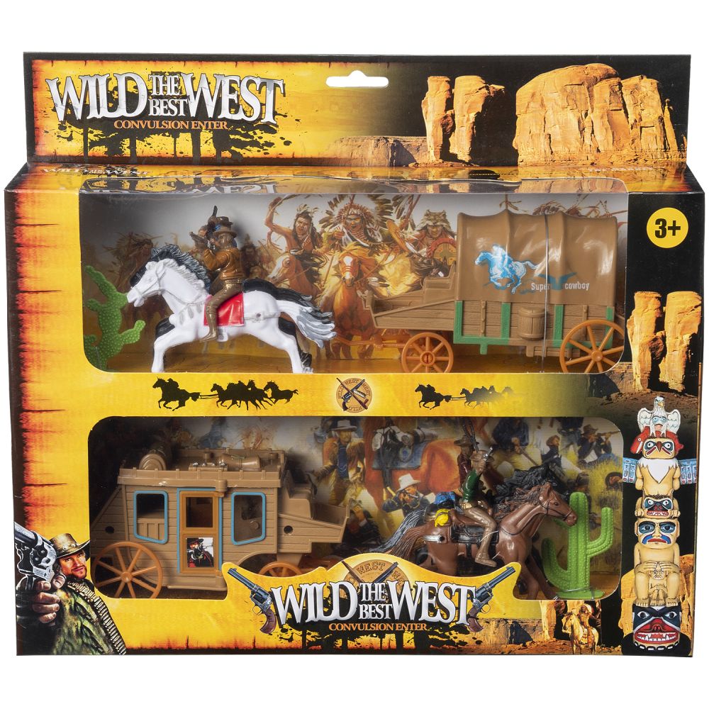 Wagon & Stage Coach - 2 Pack