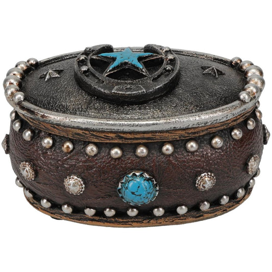 Tough1 Horseshoe/Star Trinket Box