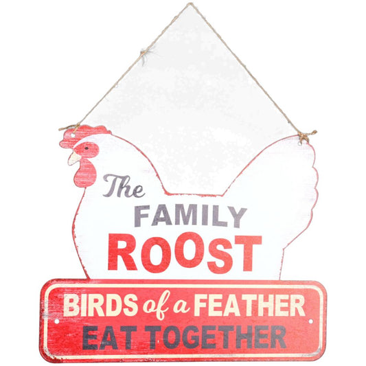 "The Family Roost" Sign