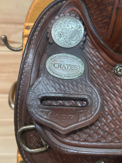 15” Crates Western Show Saddle Model 137