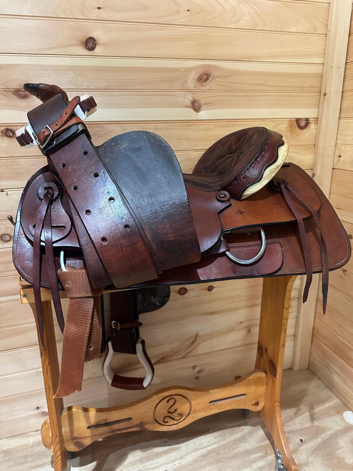 16” Dixie Roper Western Roping Saddle