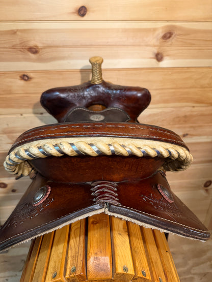 15” Southern RE Bear-Trap Barrel Racing Western Saddle