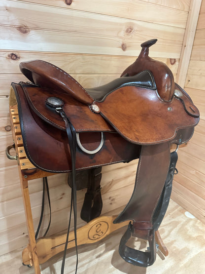 16.5” National Bridle Shop Tennessean Gaited Western Saddle Model 2623