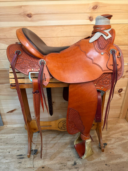 17.5” McCall Wade Trail Western Ranch Saddle Model 190 611