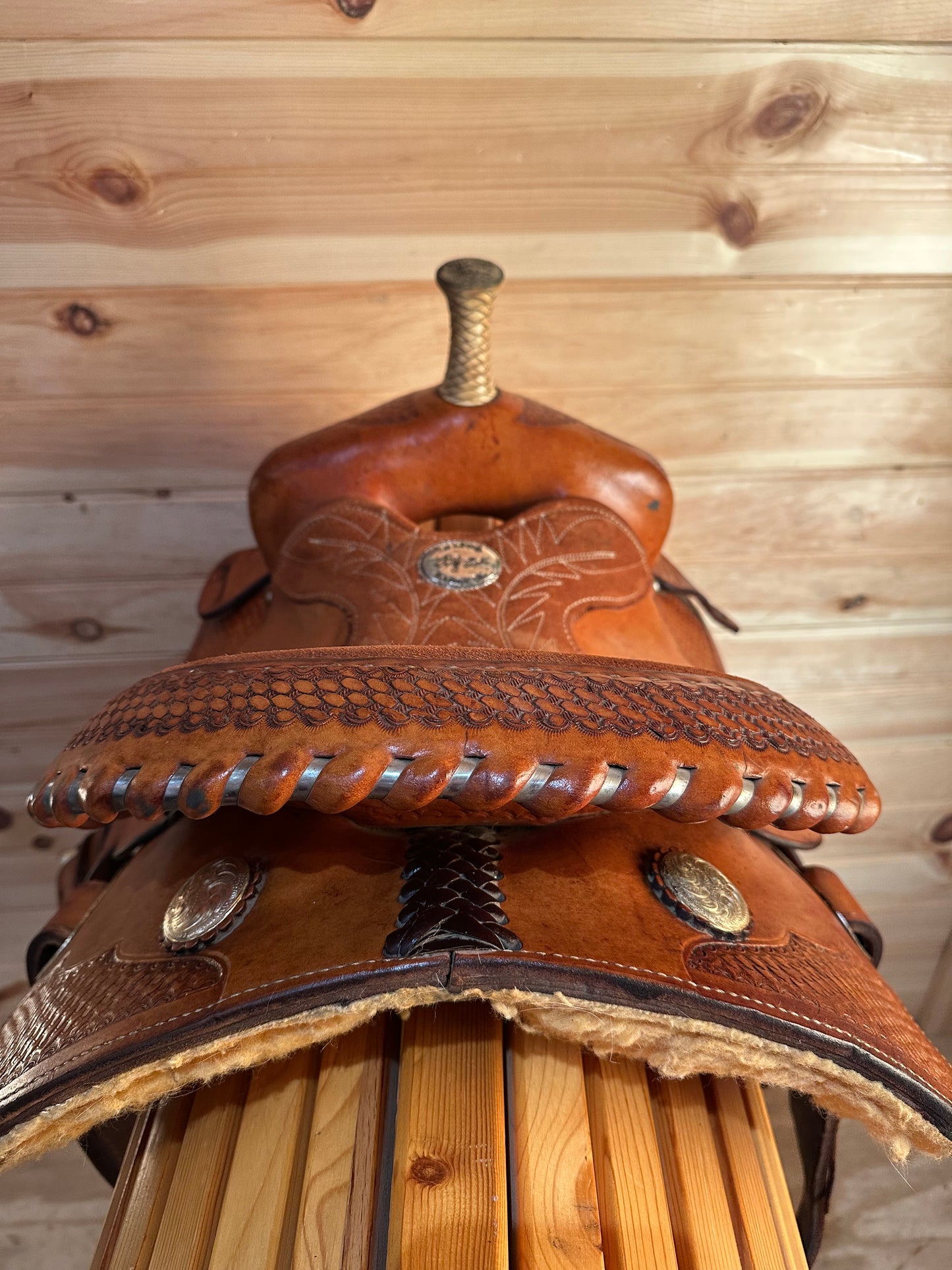 10” Billy Cook Maker Sulphur, OK Maker Youth Western Saddle Model 896