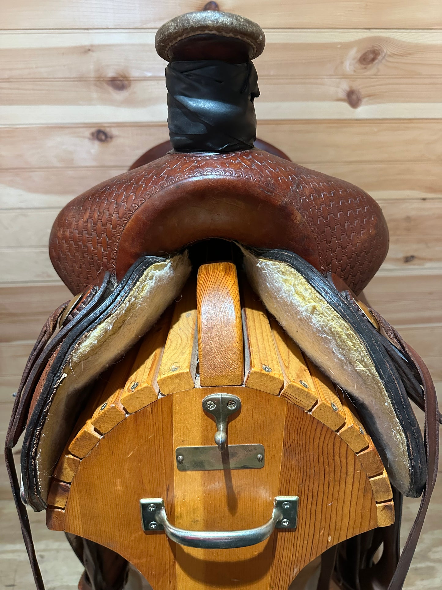 16” Tex Tan Hereford Association Ranch Roper Western Saddle