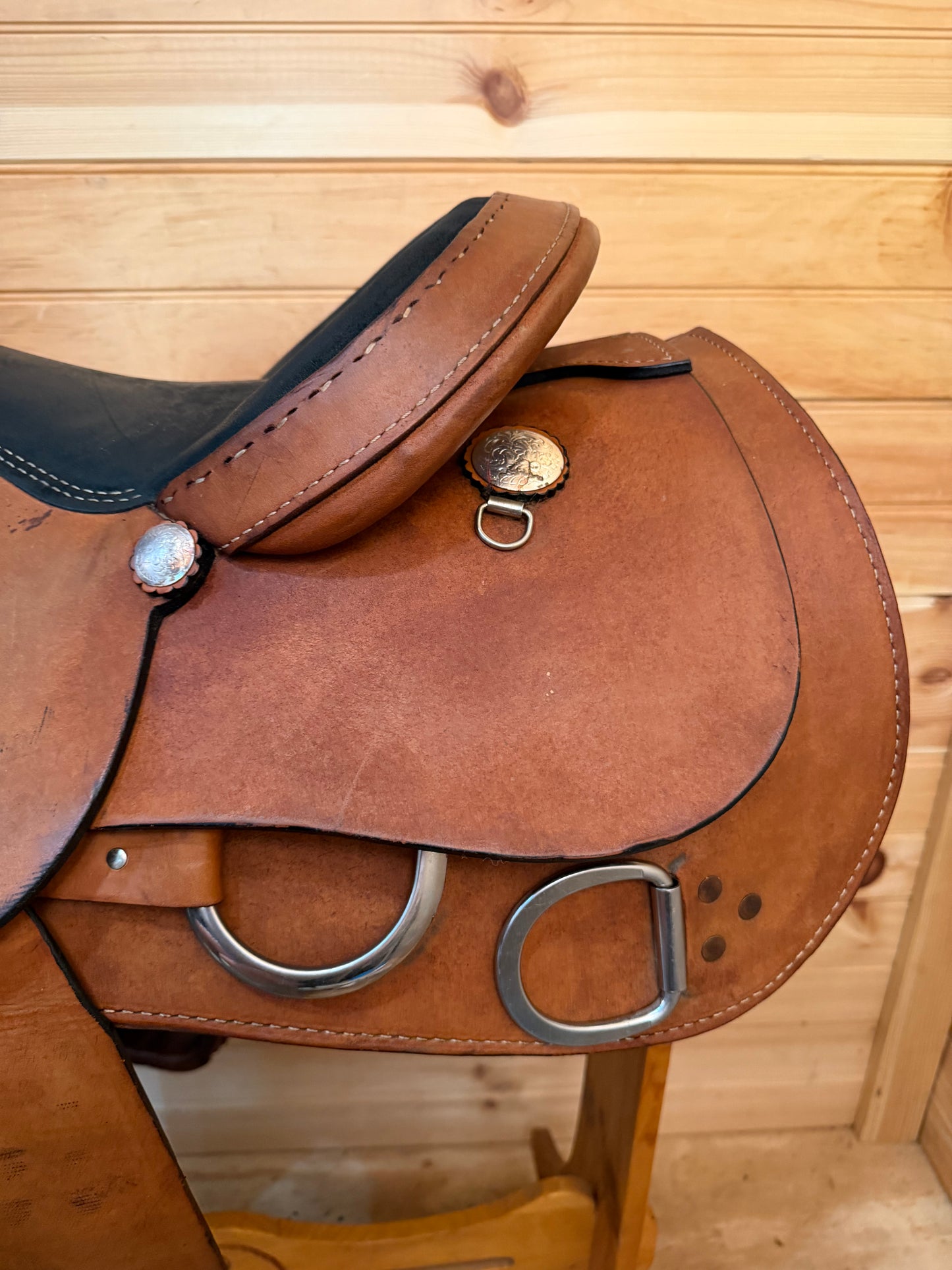 15” Rocking R Western Work Training Saddle Model 1300