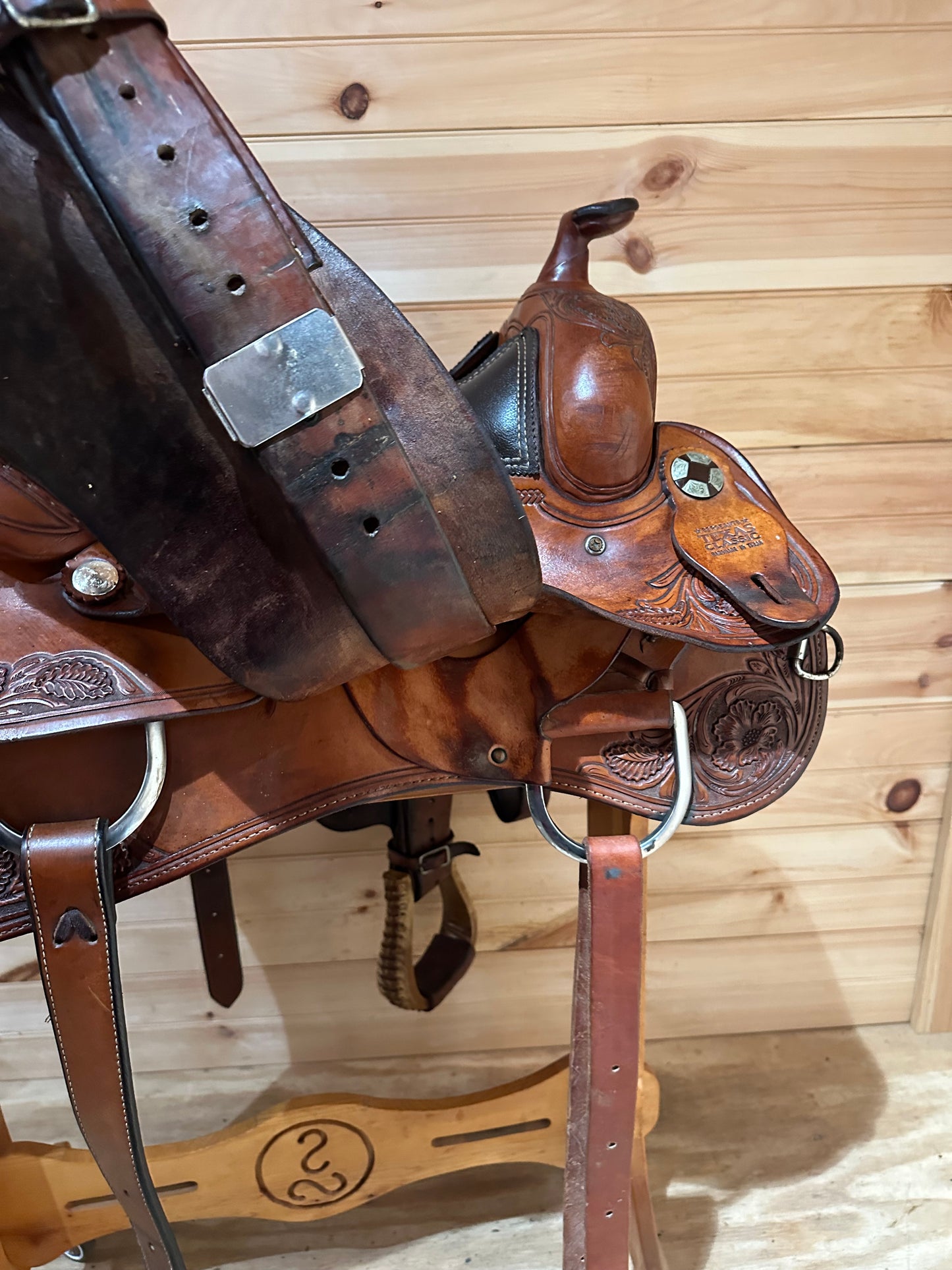 16” Sergeants Texas Classic Western Reining Saddle