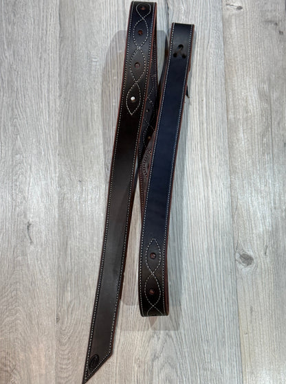 Leather Latigo Tie Strap 6’ – Premium Amish Leather by Spur Creek Tack