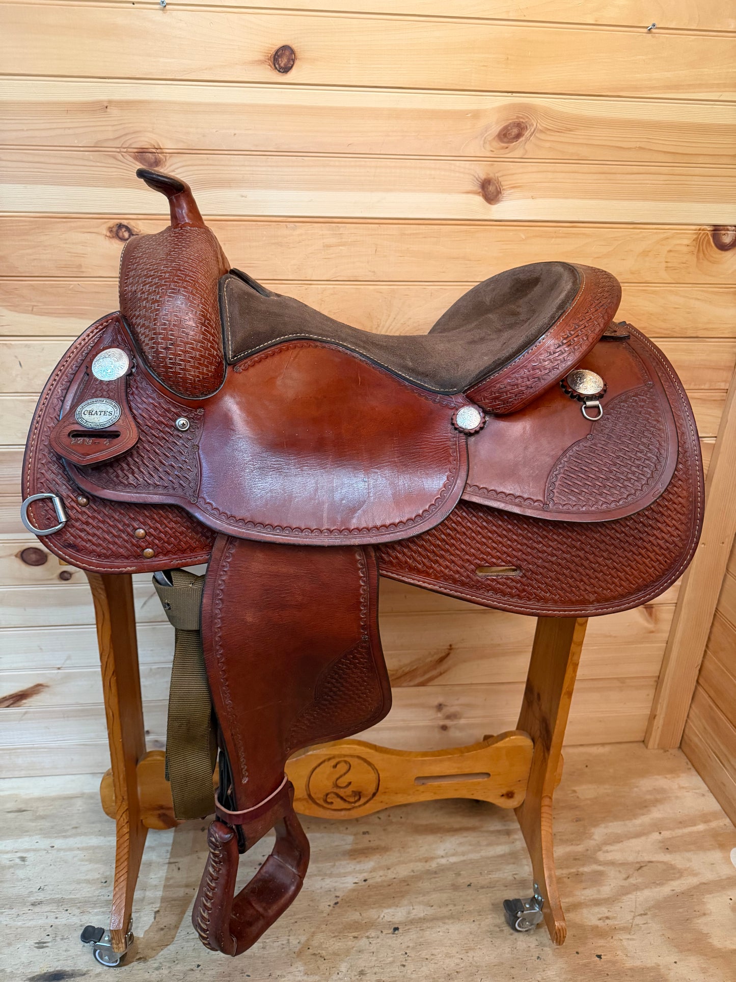16” Crates Equi-Fit Reiner Western Saddle Model 249-4
