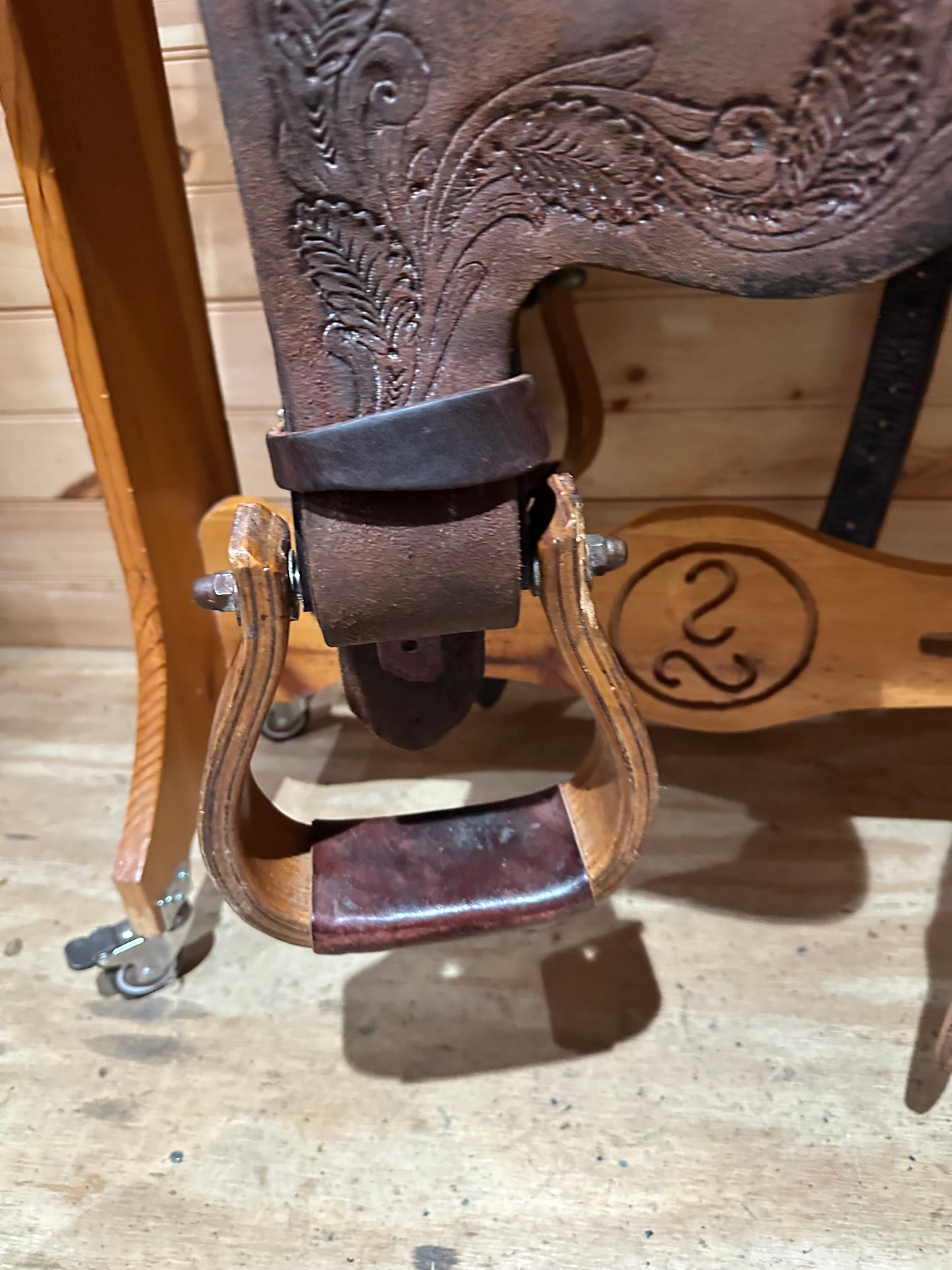 14.5” Reinsman Team Camarillo Barrel Racing Western Saddle Model 4231